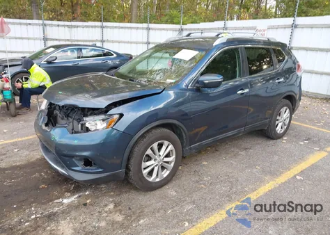 2014 Nissan Rogue Sv из США, поврежденный, VIN 5N1AT2MT5EC839705